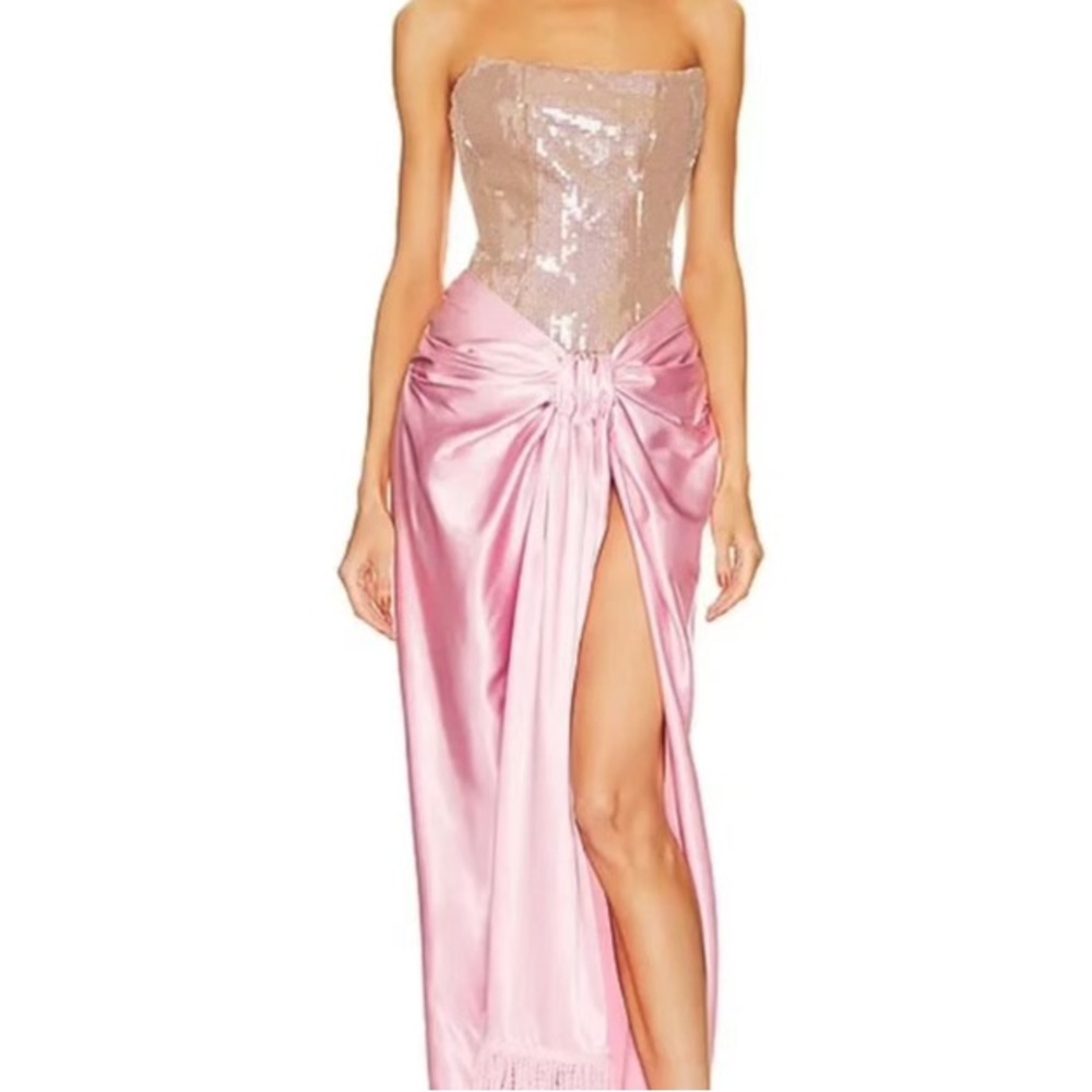 Shimmer pink Gina Dress
